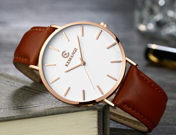 Reloj de cuarzo simple resistente al agua Reloj casual que combina con todo