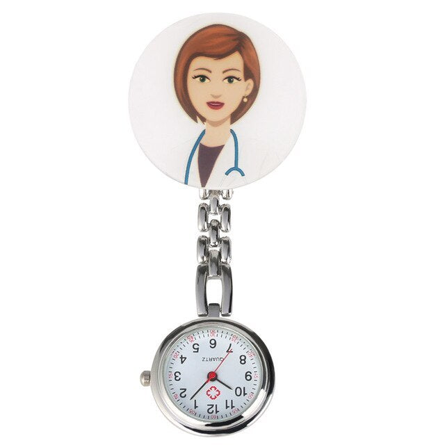 Reloj de bolsillo Reloj de enfermera Reloj de atención médica Reloj de bolsillo para mujer