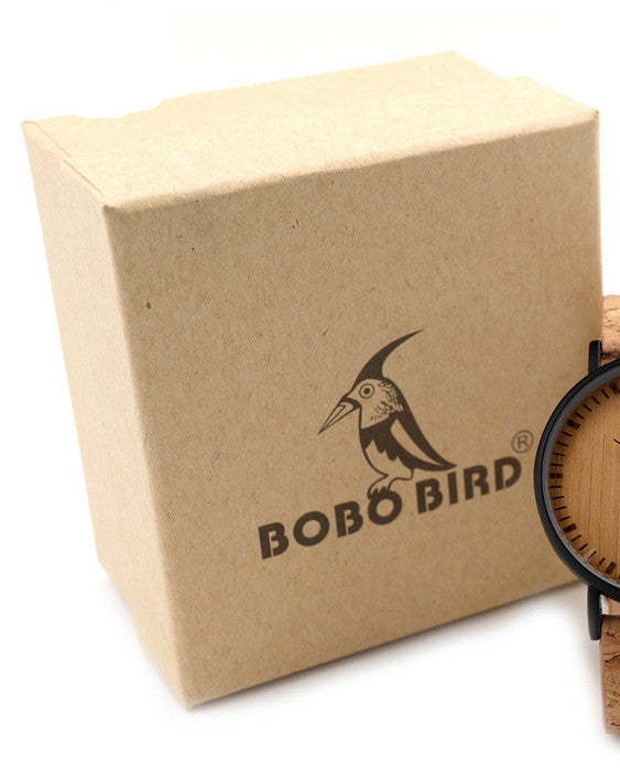 Cork with bamboo movement