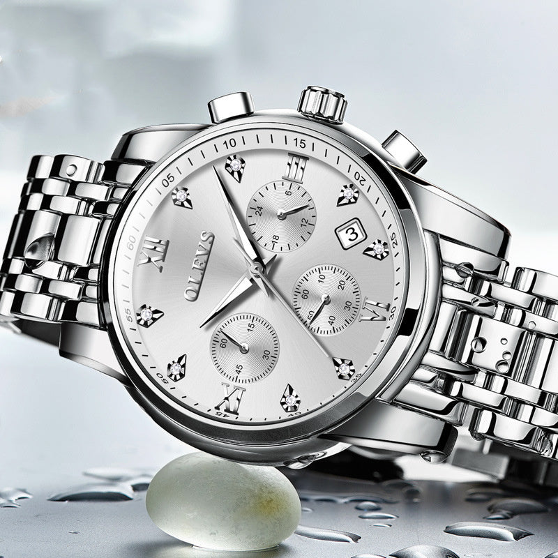 Multifunctional quartz watch
