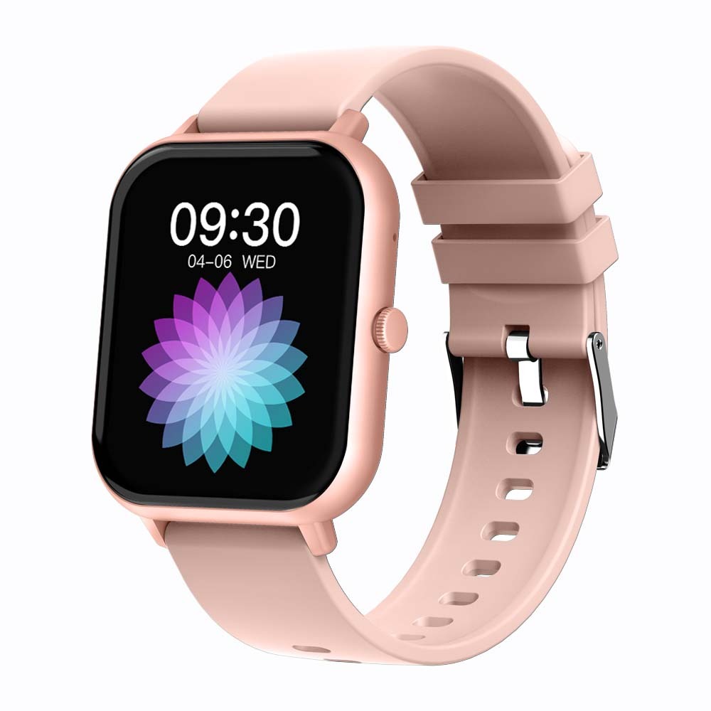 Reloj inteligente cuadrado ZL54CJ para mujer, con Bluetooth, llamadas, control del ritmo cardíaco, modo deportivo, rastreador de actividad física, reloj inteligente resistente al agua para hombres y mujeres, para iOS y Android