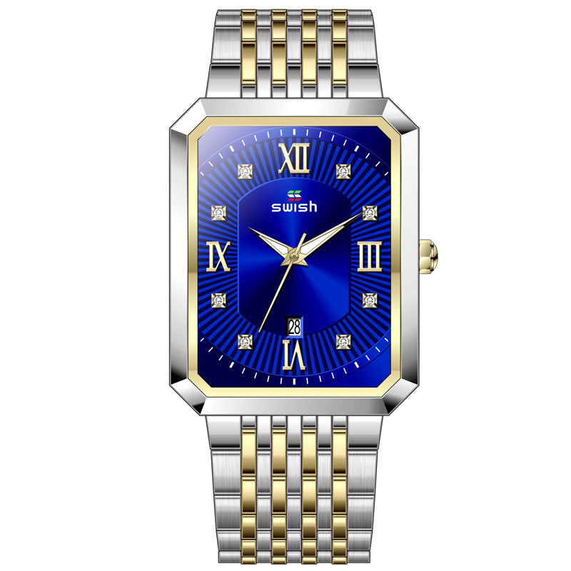 Rectangular men's Quartz Watch