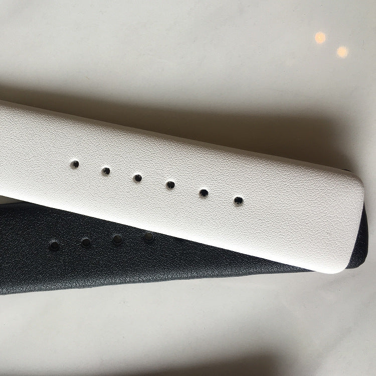 Reloj de cuarzo para amantes de hombres y mujeres con marea neutra y movimiento de moda coreana con personalidad de concepto creativo simple sin puntero