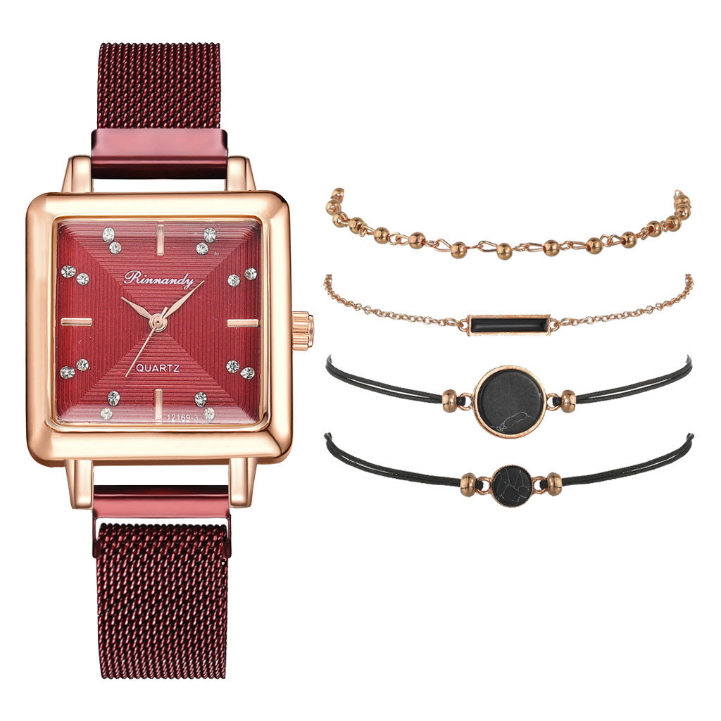 Conjunto de reloj para mujer