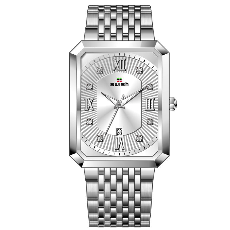 Rectangular men's Quartz Watch