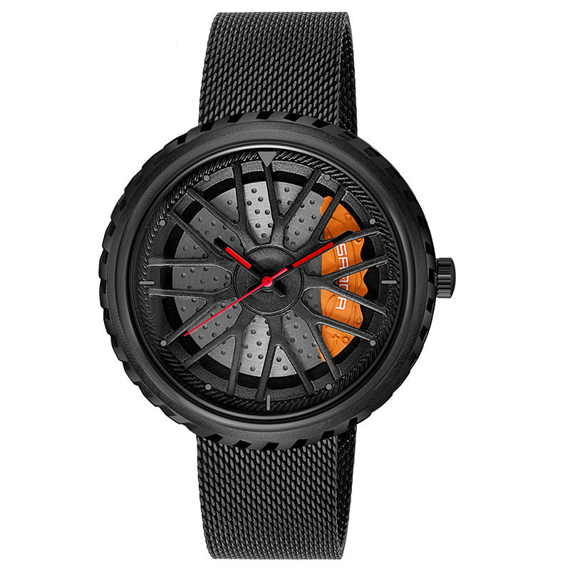 Waterproof quartz watch
