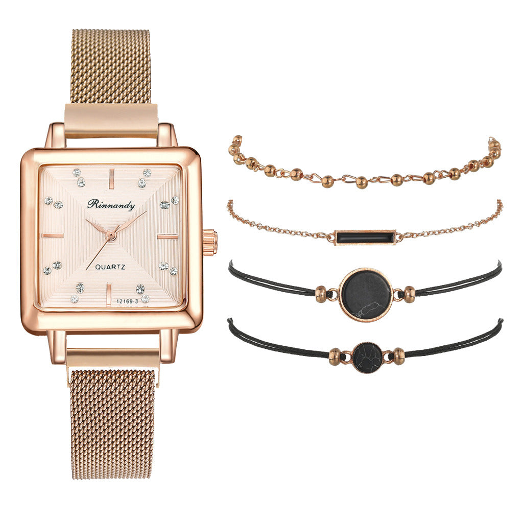 Conjunto de reloj para mujer