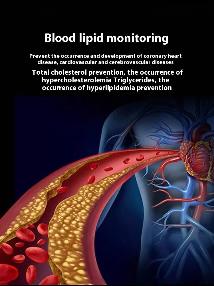 Non-Invasive Blood Glucose Hot Watch ECG Blood Pressure Heart Rate Smart Bracelet