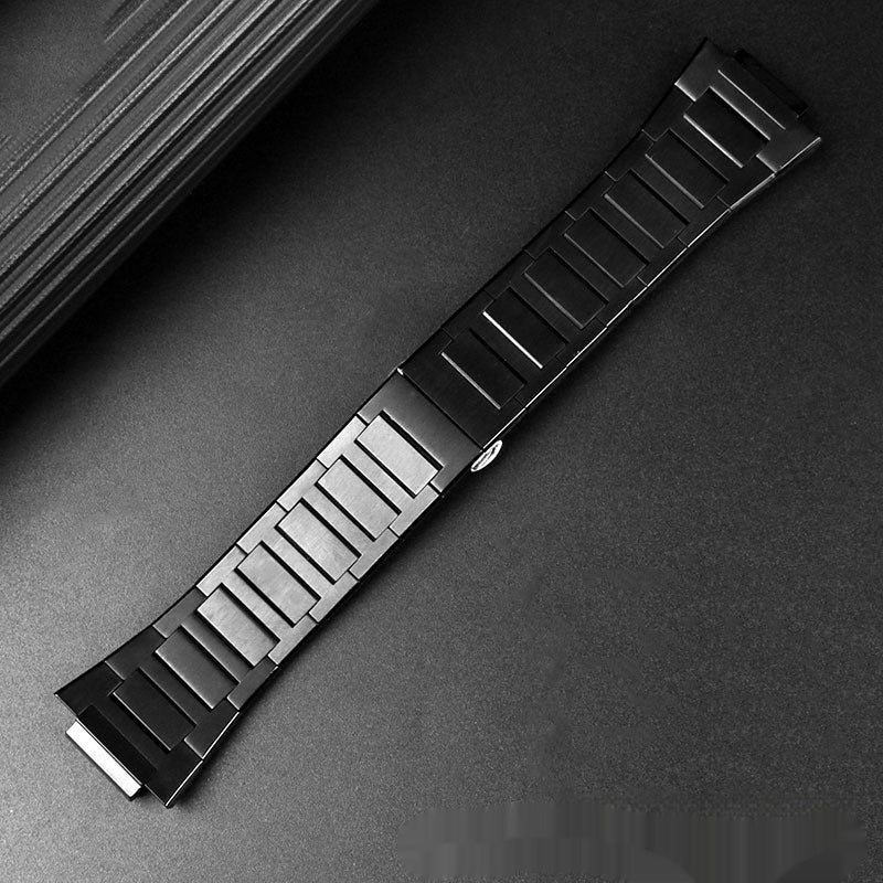 Correa de acero inoxidable adecuada para relojes Casilou, accesorios de correa de reloj de la serie Farm Oak