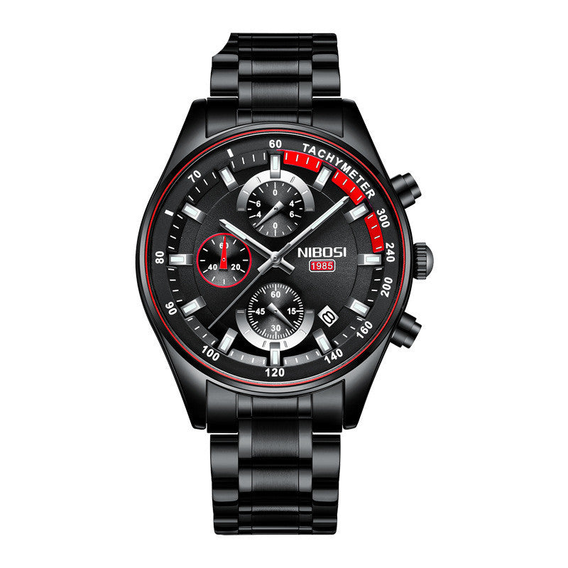 Luminous multi-function small three-hand men's watch