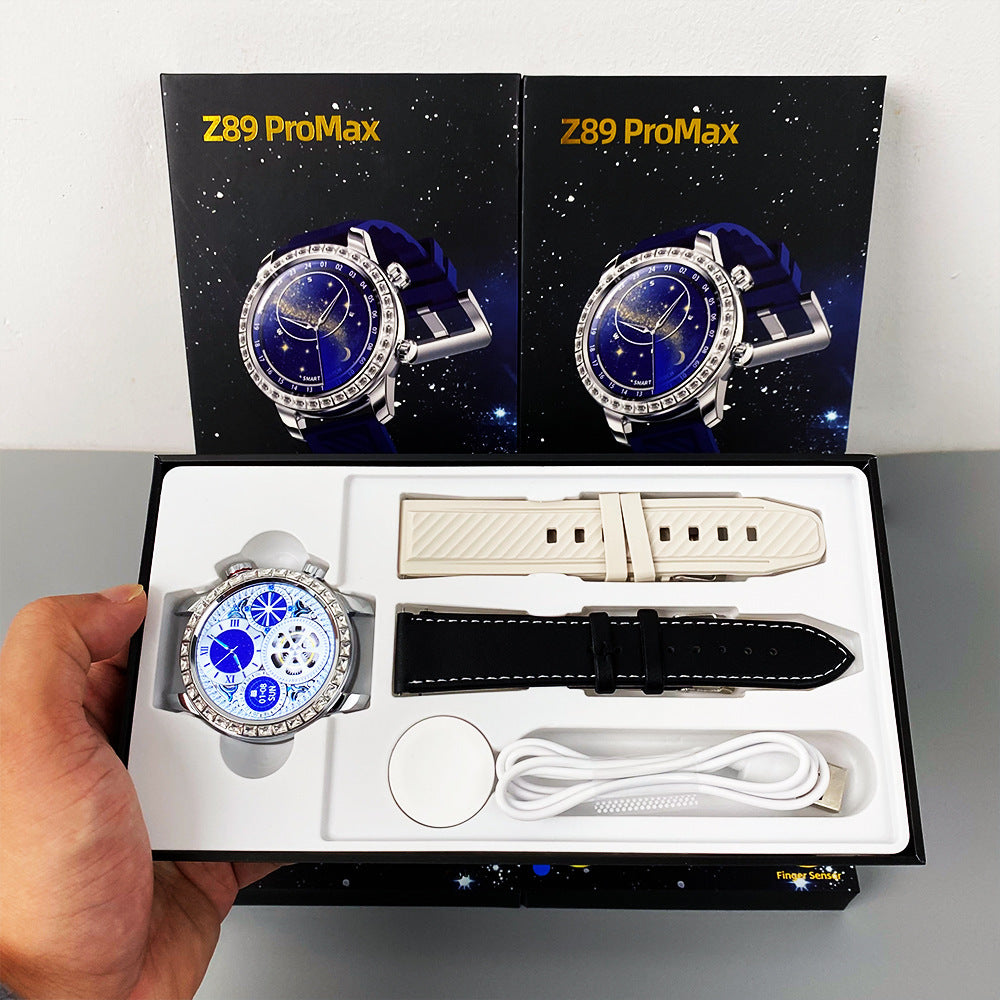 スマートウォッチ フルダイヤモンドディスクウォッチ Z83 Max アウトドアスポーツブレスレット