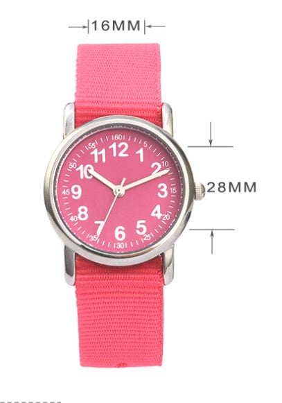 Reloj de cuarzo impermeable para niños