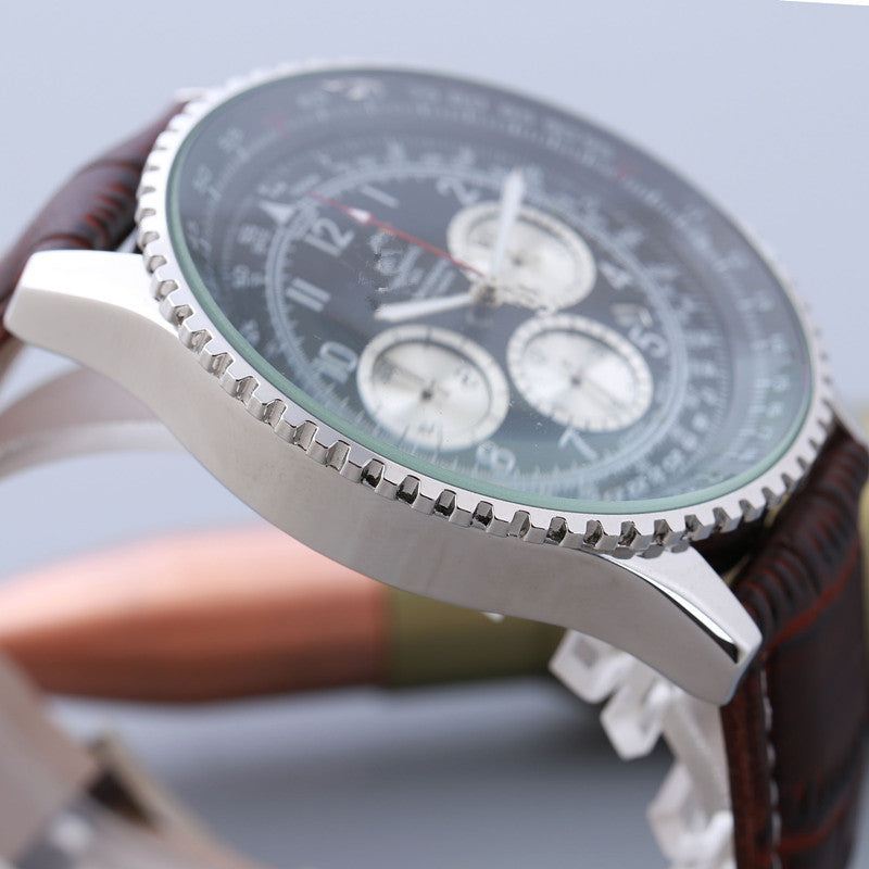 6-pin quartz watch with calendar