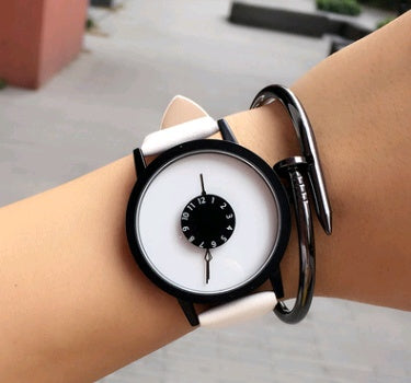 Reloj de estudiante de moda, modelos femeninos, tendencia salvaje, relojes de pareja para hombres y mujeres