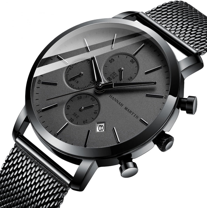 Casual Calendar Men's Watch