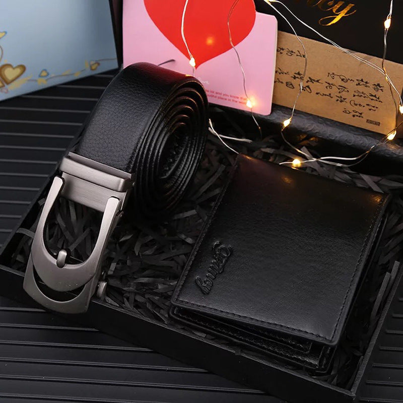 Belt Large Dial Quartz Watch Wallet