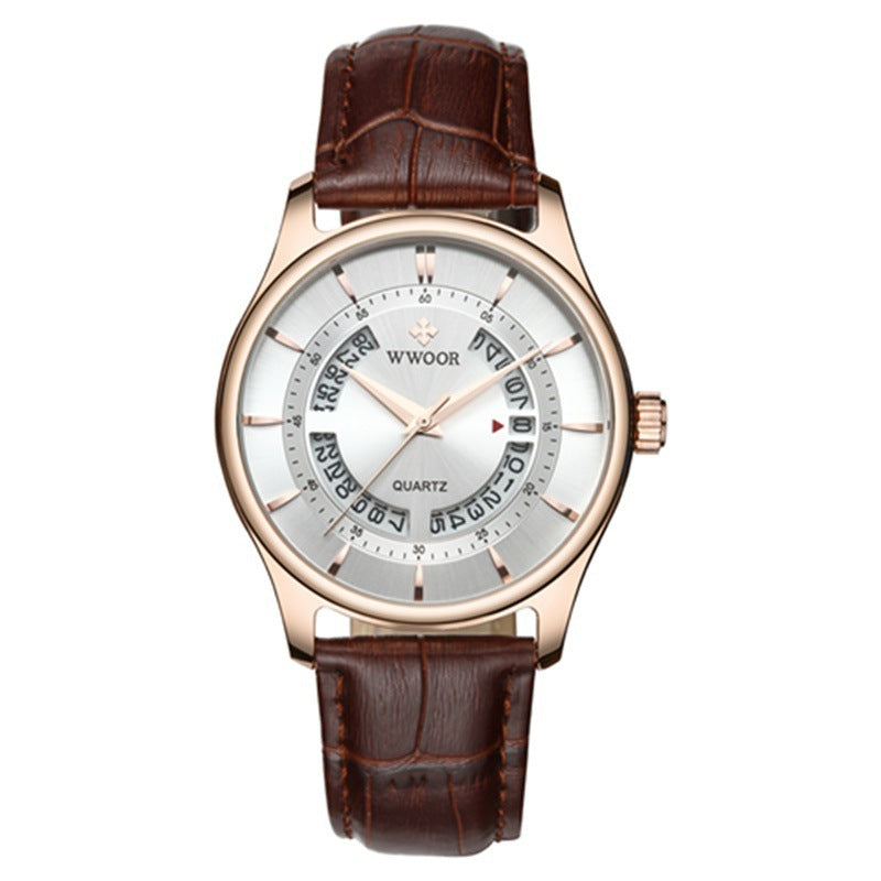 Men's Leisure Calendar Watch Quartz Watch Wholesale
