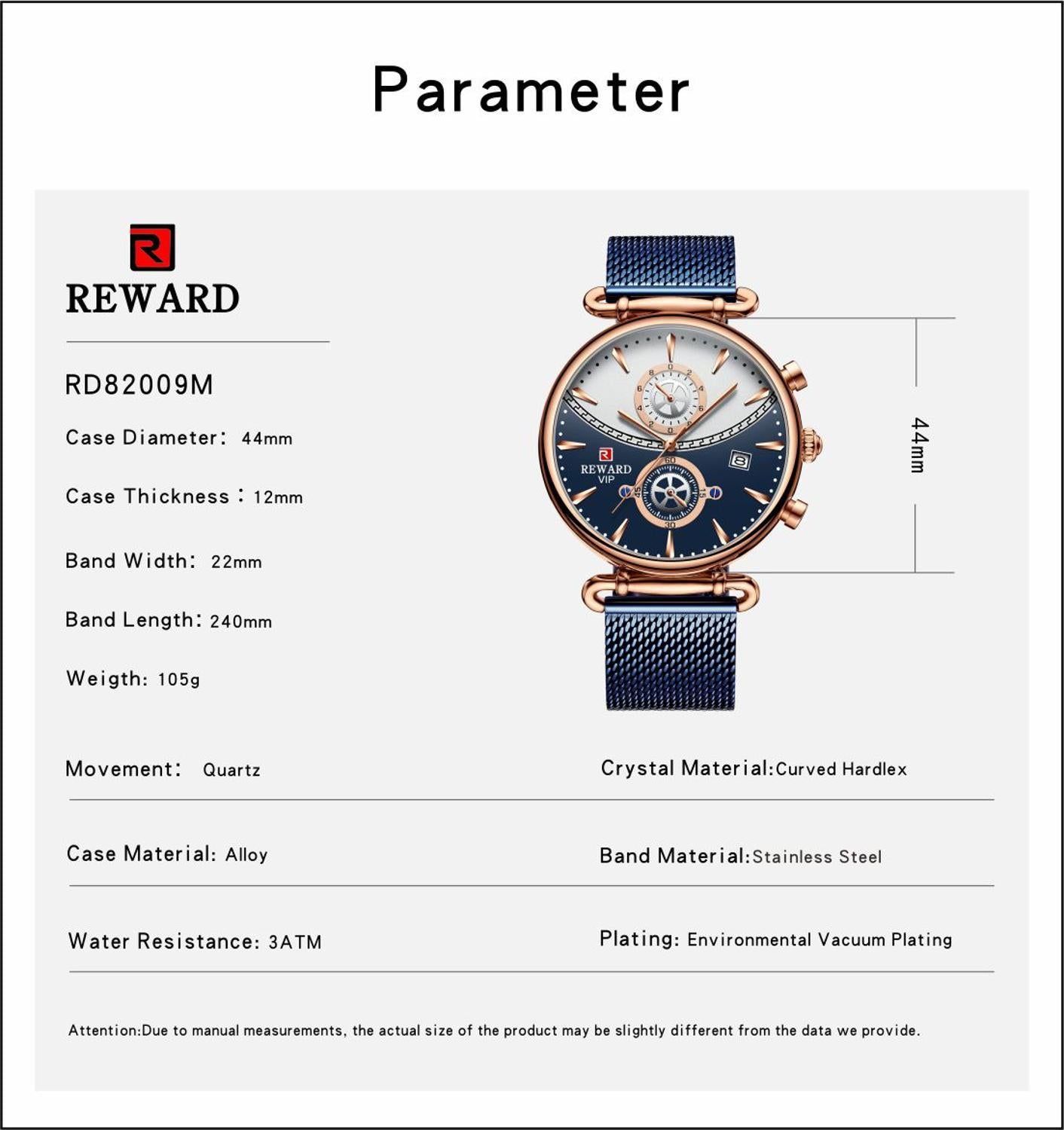 Mesh Quartz Men's Watch