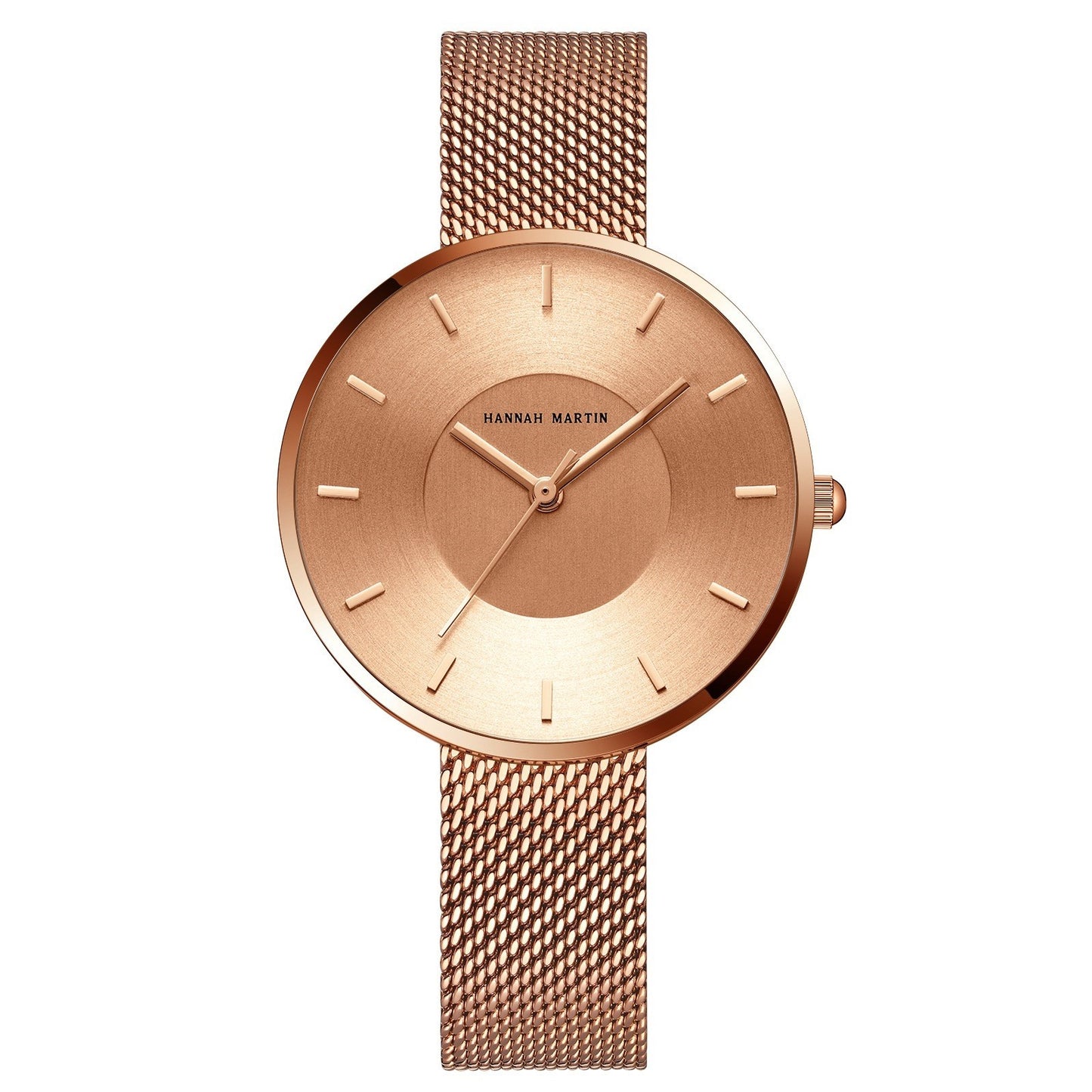 Basket-colored watch