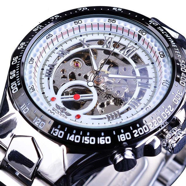 Reloj mecánico automático para hombre.