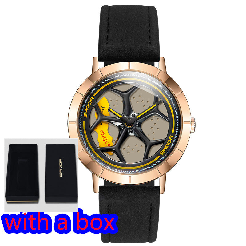 Sanda Wheel Quartz Watch
