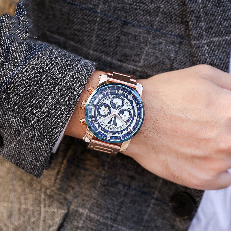 Sexual fashion hollow luminous water watch