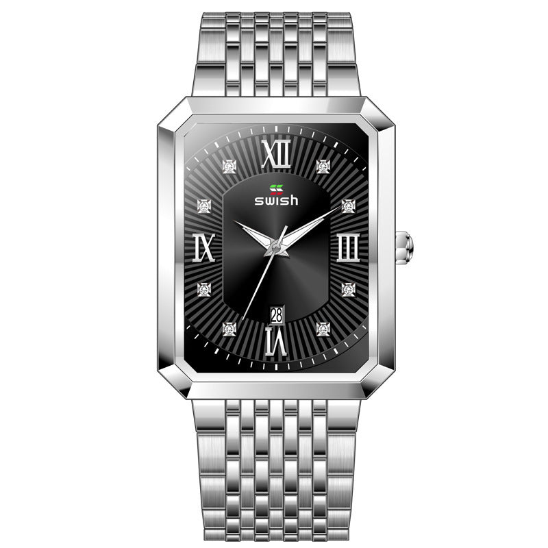 Rectangular men's Quartz Watch