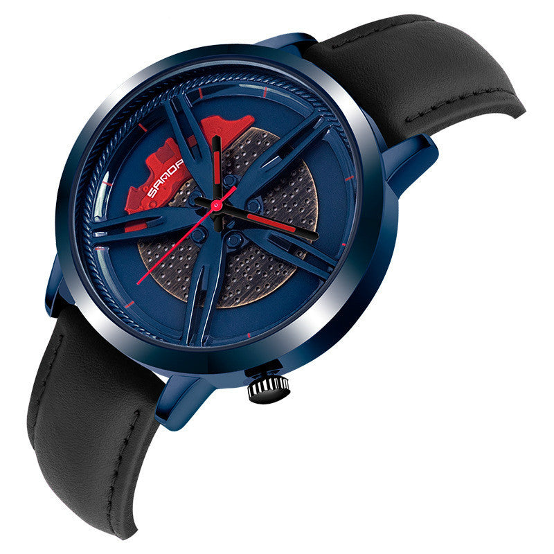 Waterproof quartz watch