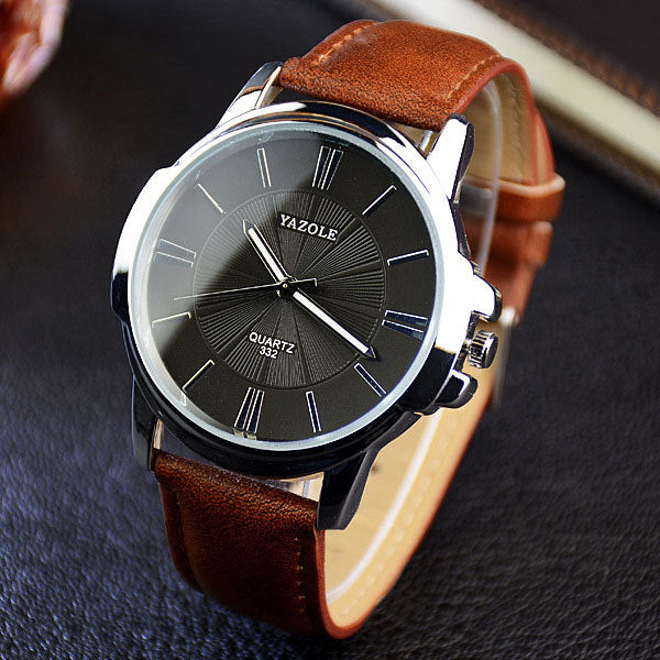 Reloj de cuarzo de moda YAZOLE para hombre, relojes de marca superior de lujo para hombre, reloj de pulsera de negocios para hombre, reloj masculino Hodinky
