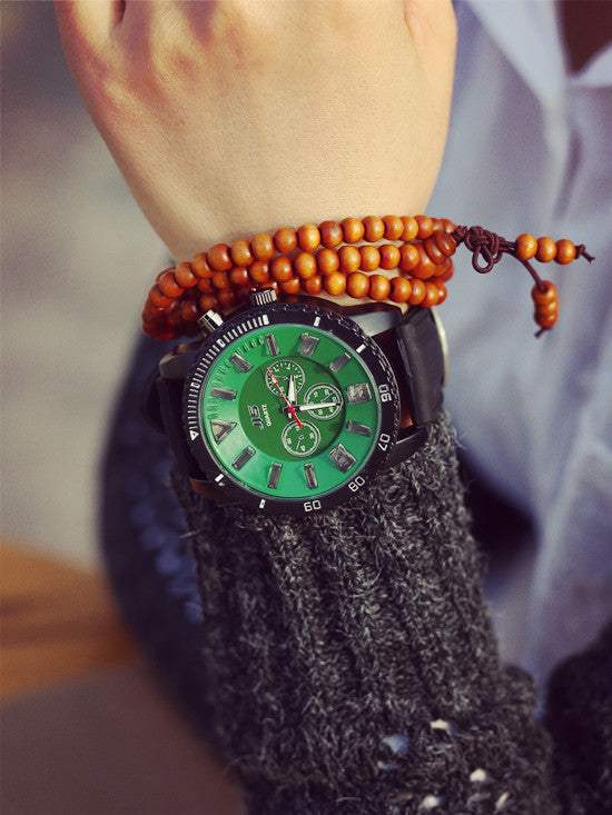 Reloj clásico superluminoso con esfera grande y luminoso, tendencia para hombres y mujeres, reloj de cuarzo sencillo y práctico para parejas