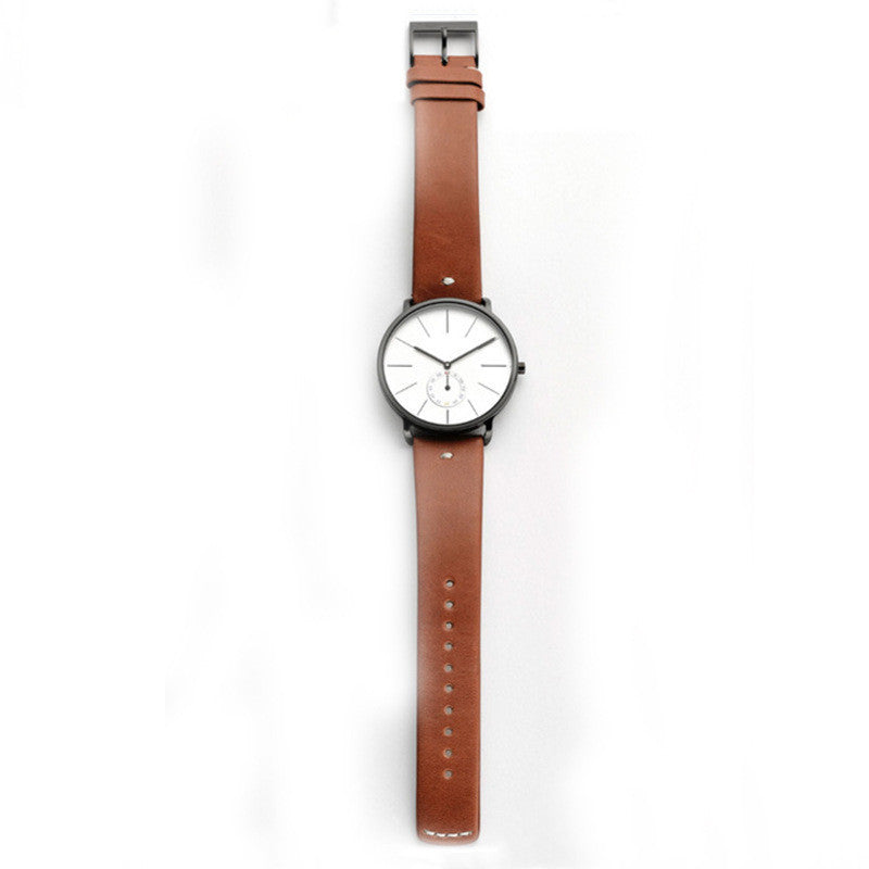 Simple And Elegant Men's Retro Casual Literary Watch