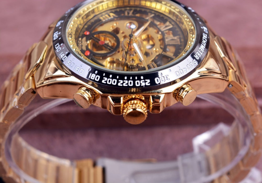 Reloj mecánico automático para hombre.