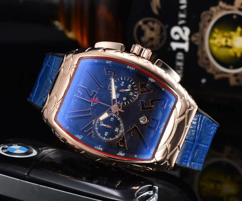 Five-Hand Quartz Watch European And American Famous Watch Men