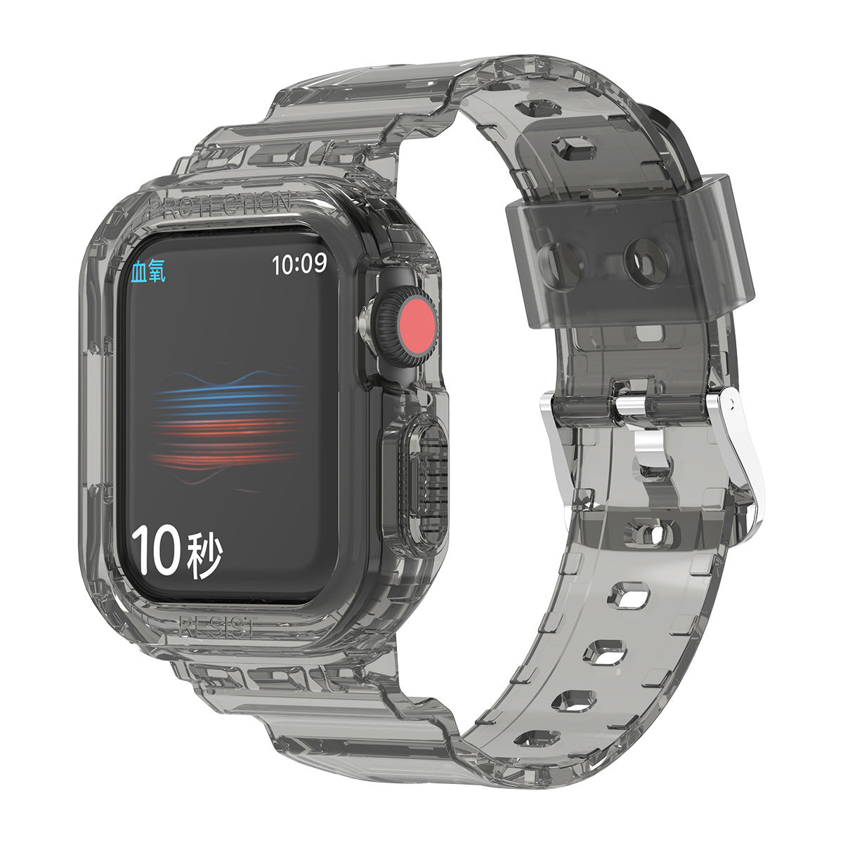 Correa Glaciar Correa de reloj Tpu transparente