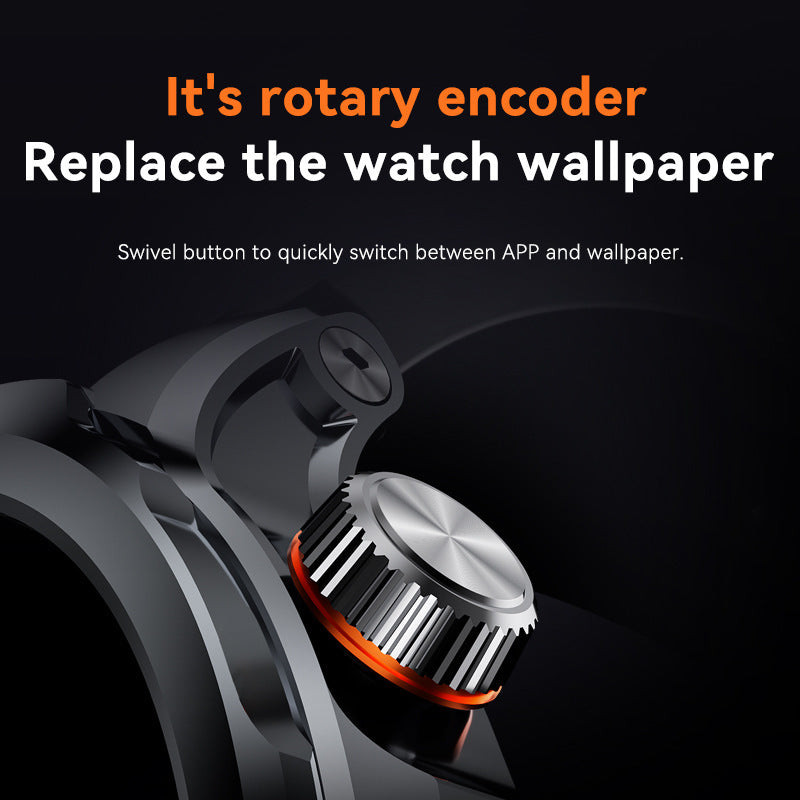H18 Round Screen Card Smart Watch