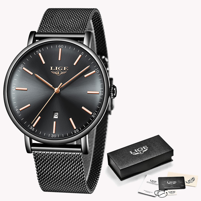 Couple universal waterproof quartz watch