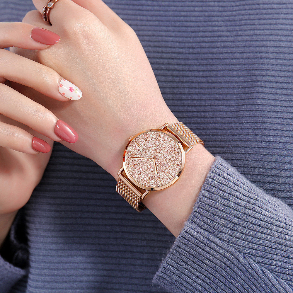 Reloj impermeable de movimiento de moda para mujer