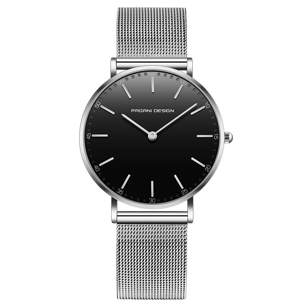 PAGANI DESIGN Mesh Band Quartz Watch