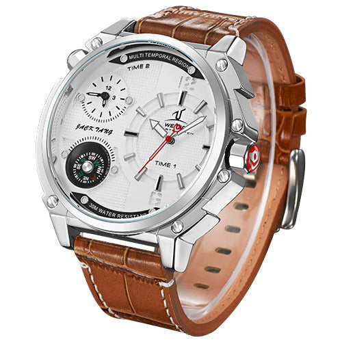 Men's waterproof quartz watch