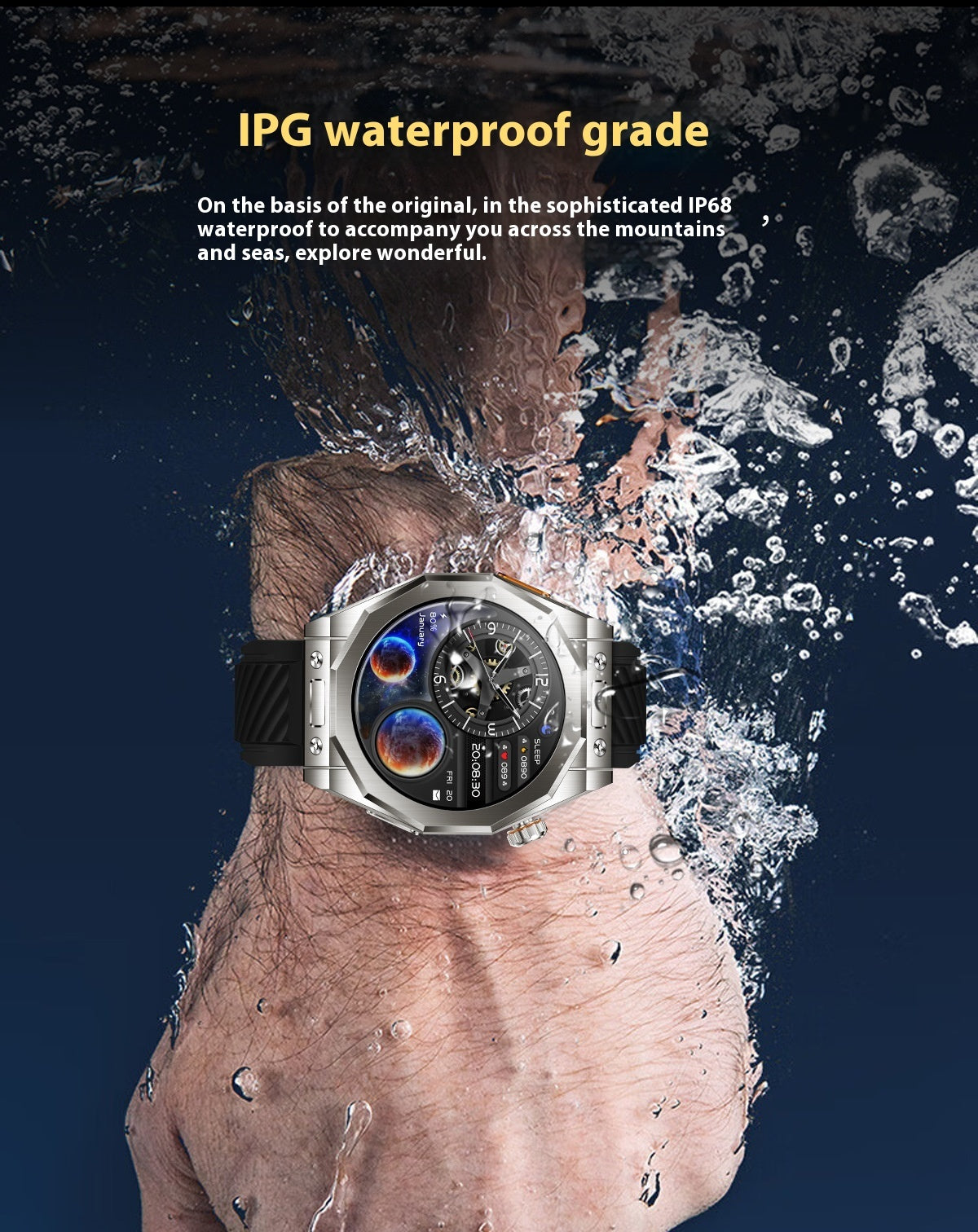 Smart Watch Genuine Rate NFC Three Strap Quality Sports Bracelet