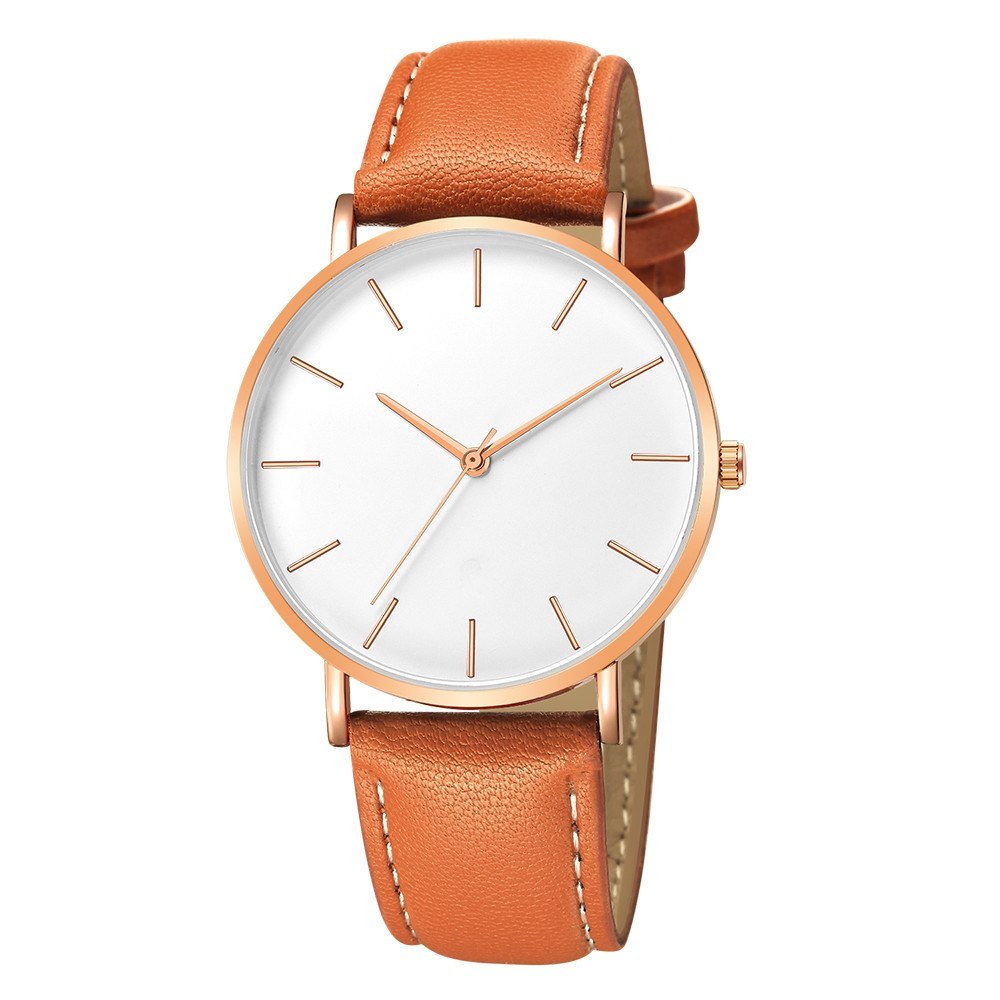 Reloj con cinturón para hombre y mujer con doce clavos y personalidad a la moda