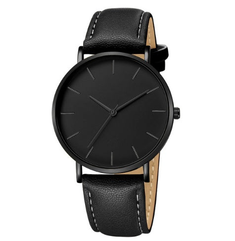 Reloj con cinturón para hombre y mujer con doce clavos y personalidad a la moda
