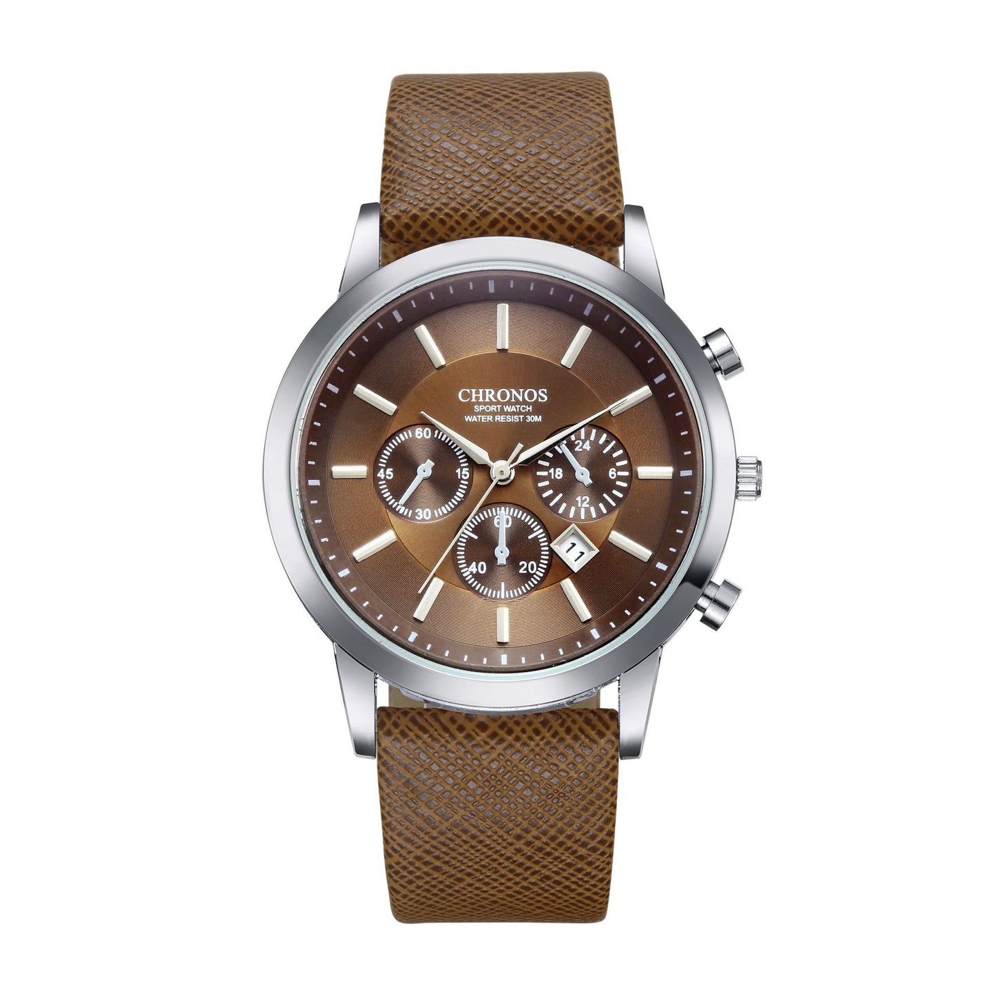Reloj de cuarzo con correa de moda para hombre, deportivo y de ocio
