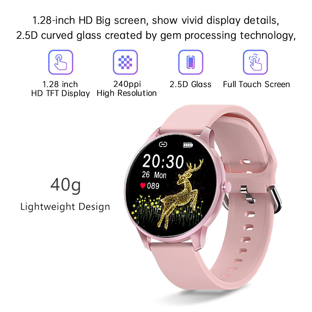 Smart Watch Aluminum Alloy Body Dynamic Heart Rate