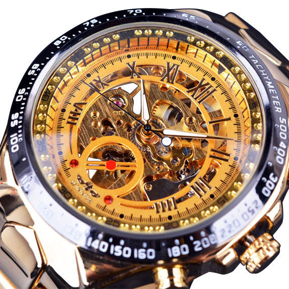 Reloj mecánico automático para hombre.