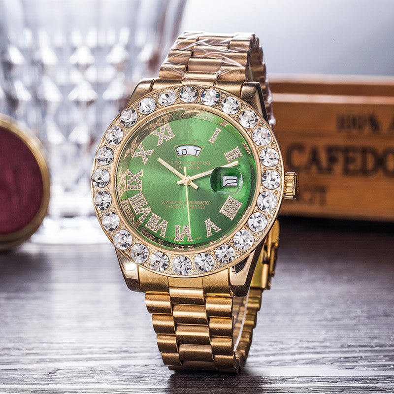 Gypsophila Diamond Steel Belt Watch