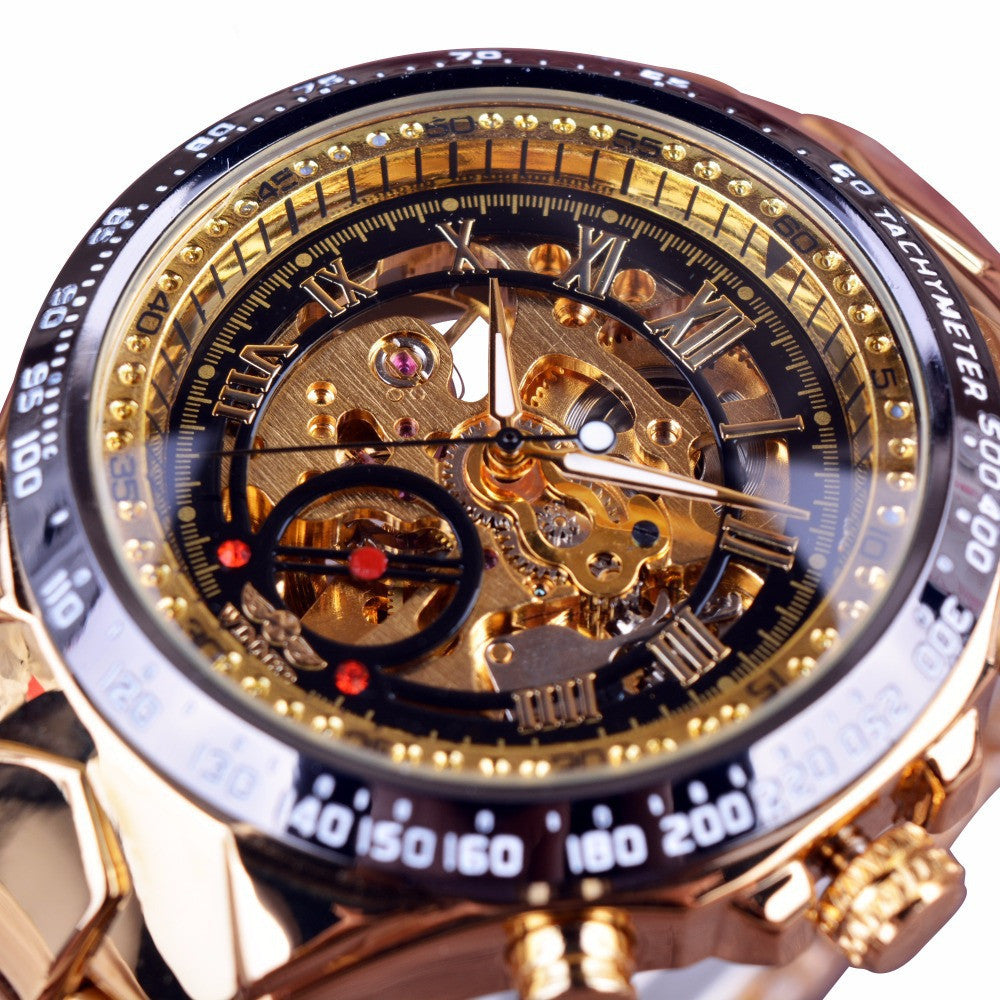 Reloj mecánico automático para hombre.