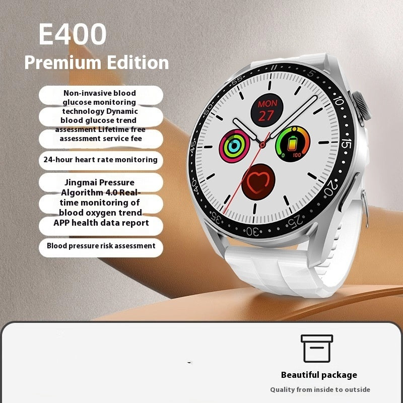 Non-Invasive Blood Glucose Hot Watch ECG Blood Pressure Heart Rate Smart Bracelet