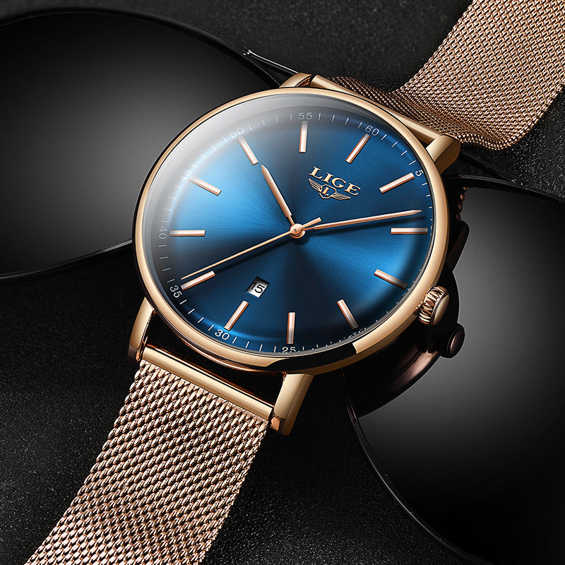 Couple universal waterproof quartz watch