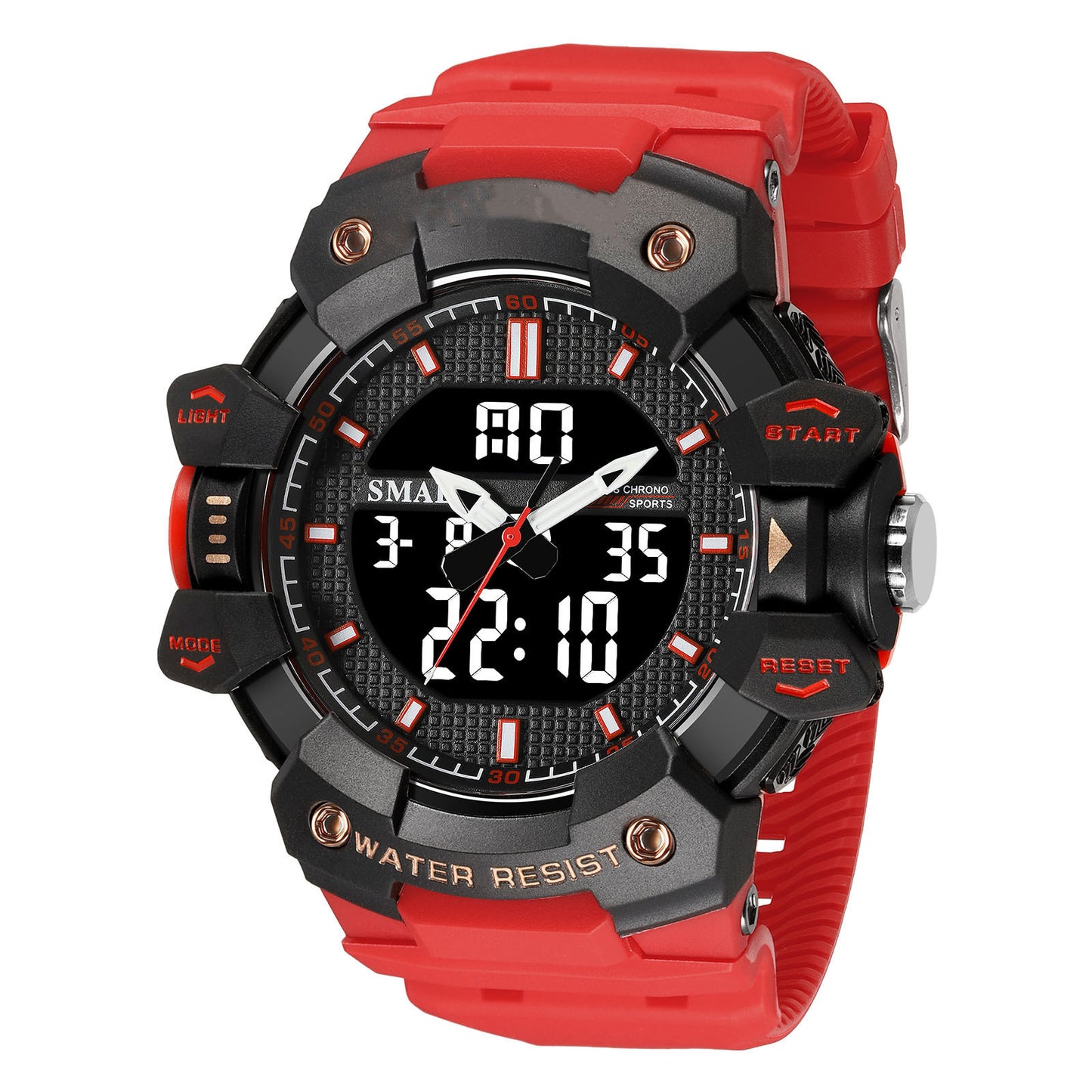 Nuevo reloj deportivo impermeable para exteriores para hombre